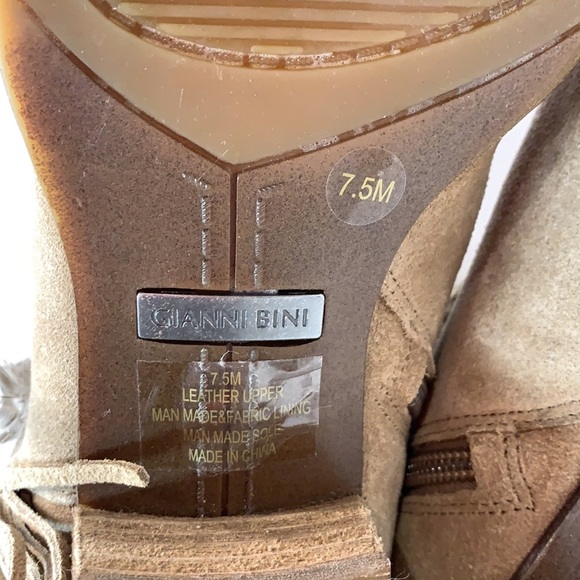 FINAL Price! New condition🪶Suede Leather Boots by Gianni Bini - Picture 14 of 14